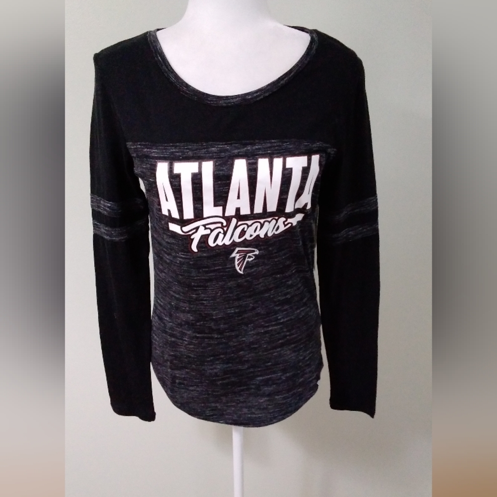 NFL Atlanta Falcons Logo Long Sleeve T Shirt